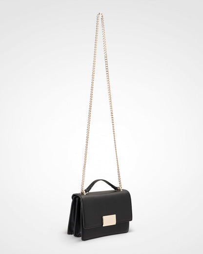 Diana Fold Over Chain Strap Shoulder Bag-PEROZ Accessories
