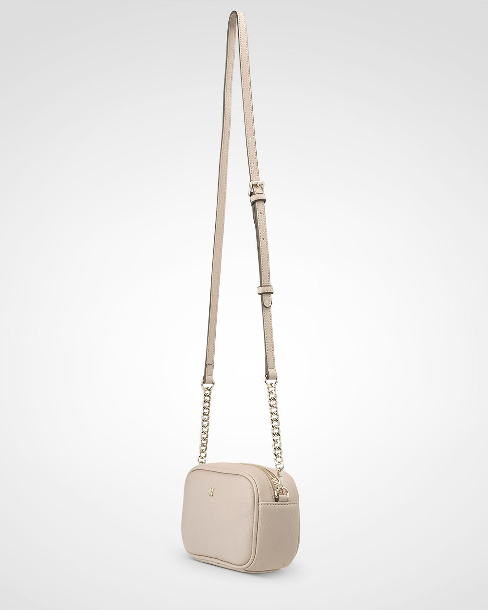 Mini Monica Camera Crossbody Bag + Monogram Bag Strap-Handbags-PEROZ Accessories