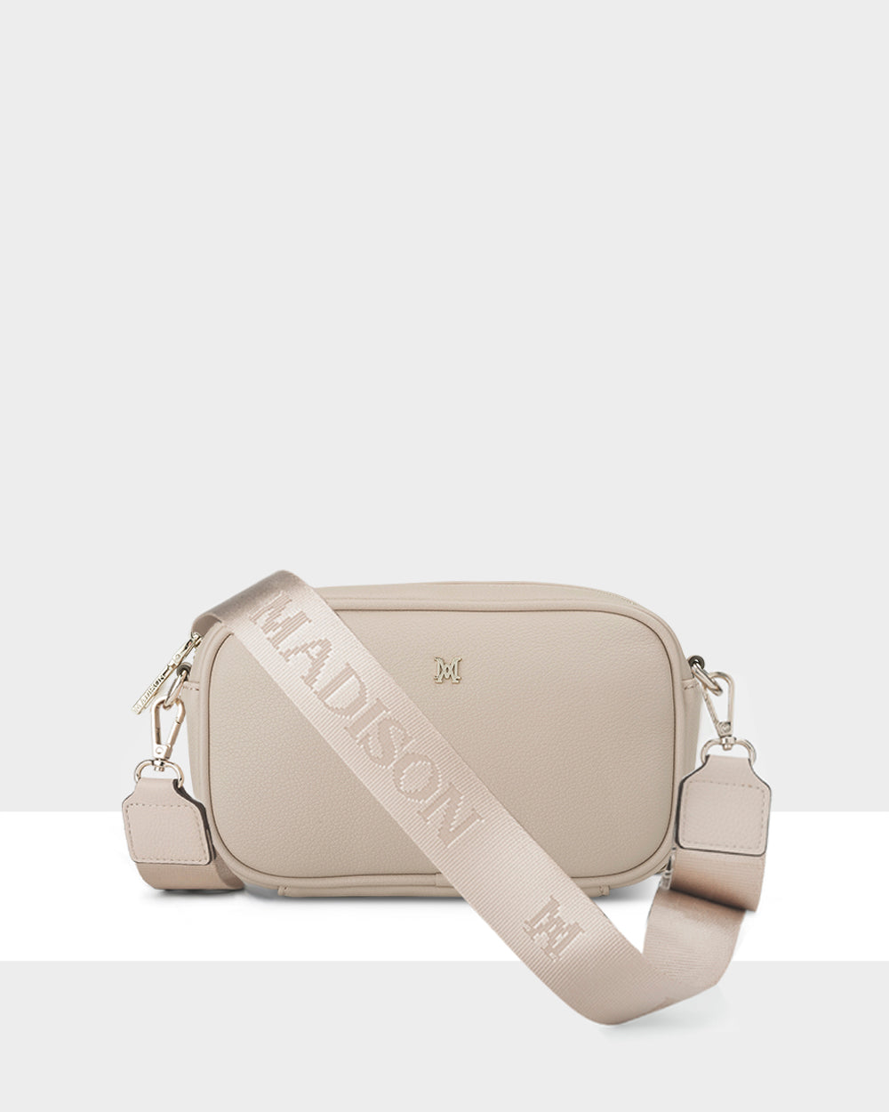 Mini Monica Camera Crossbody Bag + Monogram Bag Strap-Handbags-PEROZ Accessories