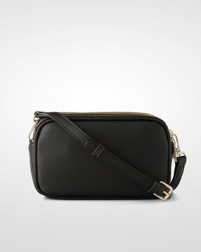 Odette Double Zip Slimline Camera Crossbody Bag-PEROZ Accessories