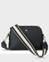 Sophie Curve Top Crossbody Bag + Metallic Stripe Bag Strap-Handbags-PEROZ Accessories