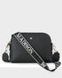 Sophie Curve Top Crossbody Bag + Monogram Stripe Bag Strap-Handbags-PEROZ Accessories