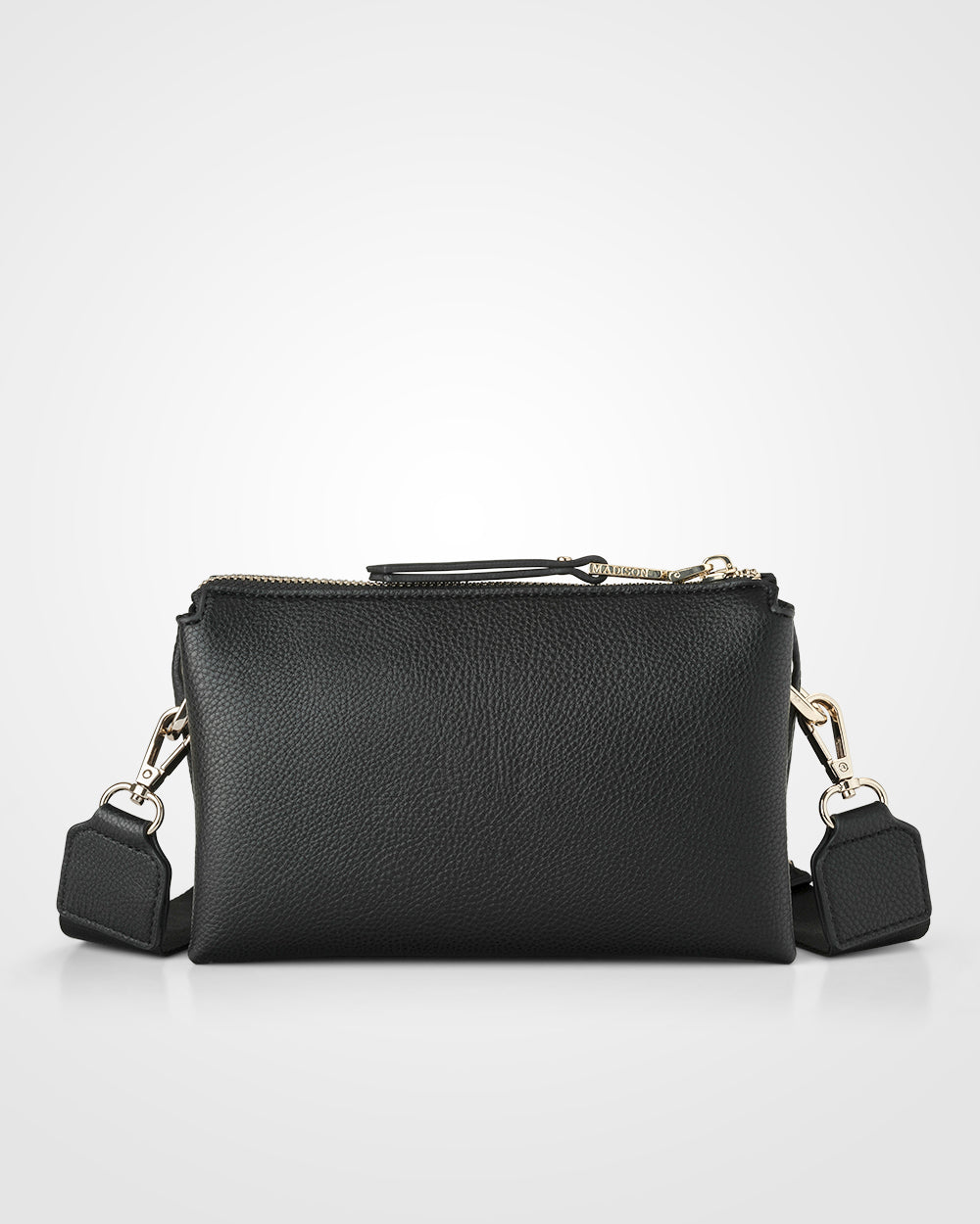 Josie Small 3 Compartment Crossbody Bag With Monogram Strap-Handbags-PEROZ Accessories