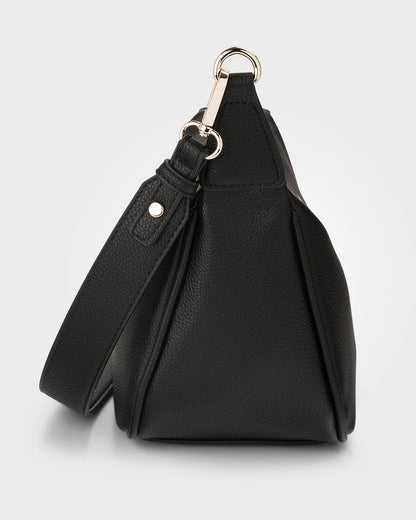 Ella Zip Top Crossbody Bag With Plait Zip Puller Detail-Handbags-PEROZ Accessories