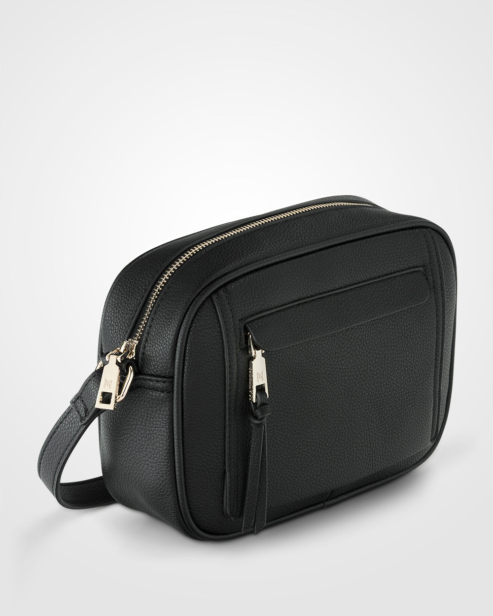 Roxanne Small Camera Crossbody Bag With Front Zip Pocket-Handbags-PEROZ Accessories