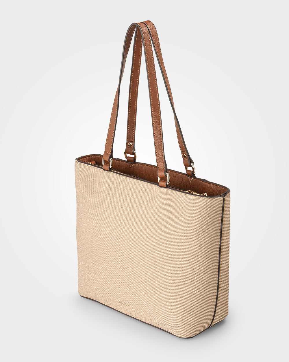 Roxanne Medium Tote With Front Zip Pocket-Handbags-PEROZ Accessories