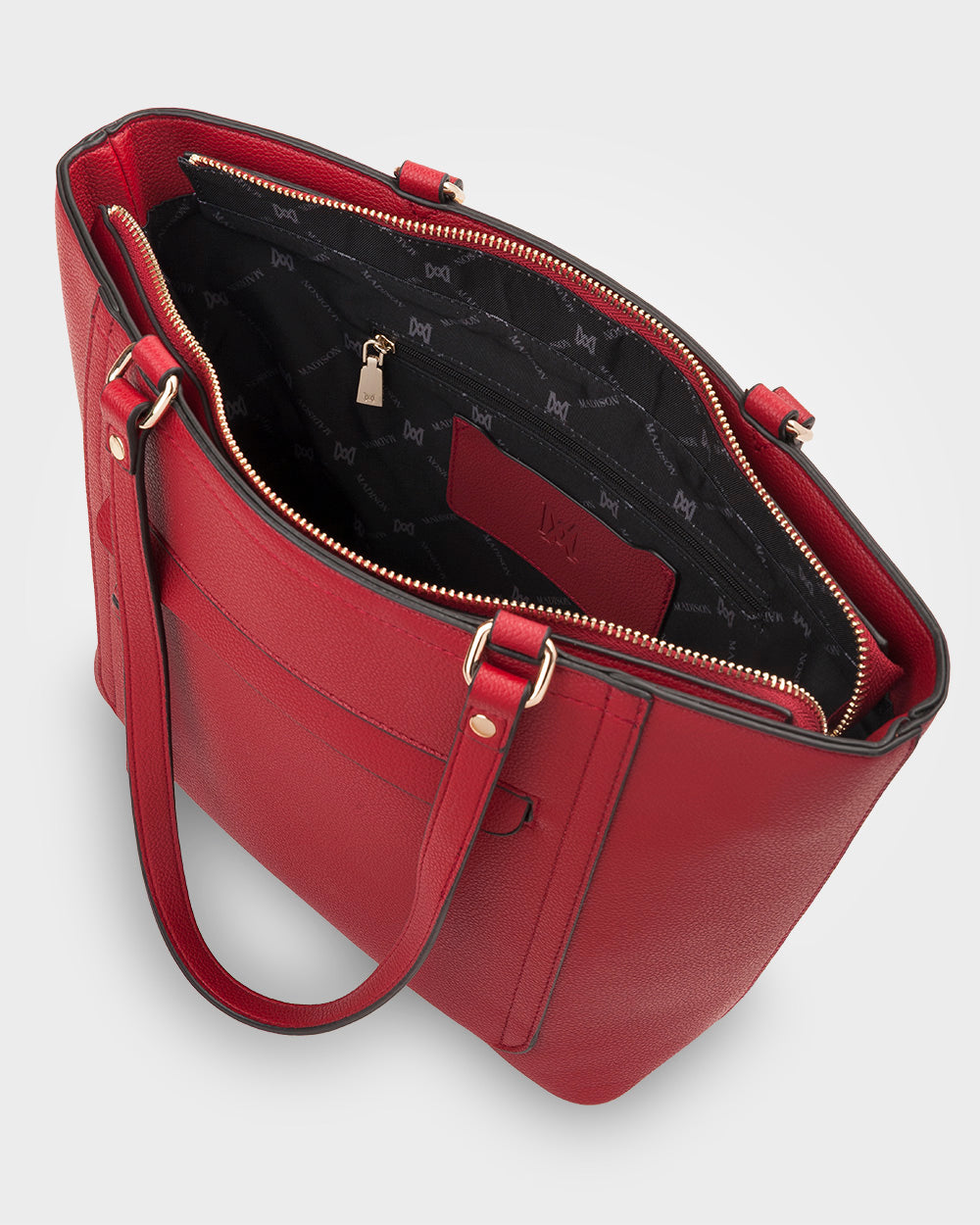 Roxanne Medium Tote With Front Zip Pocket-PEROZ Accessories