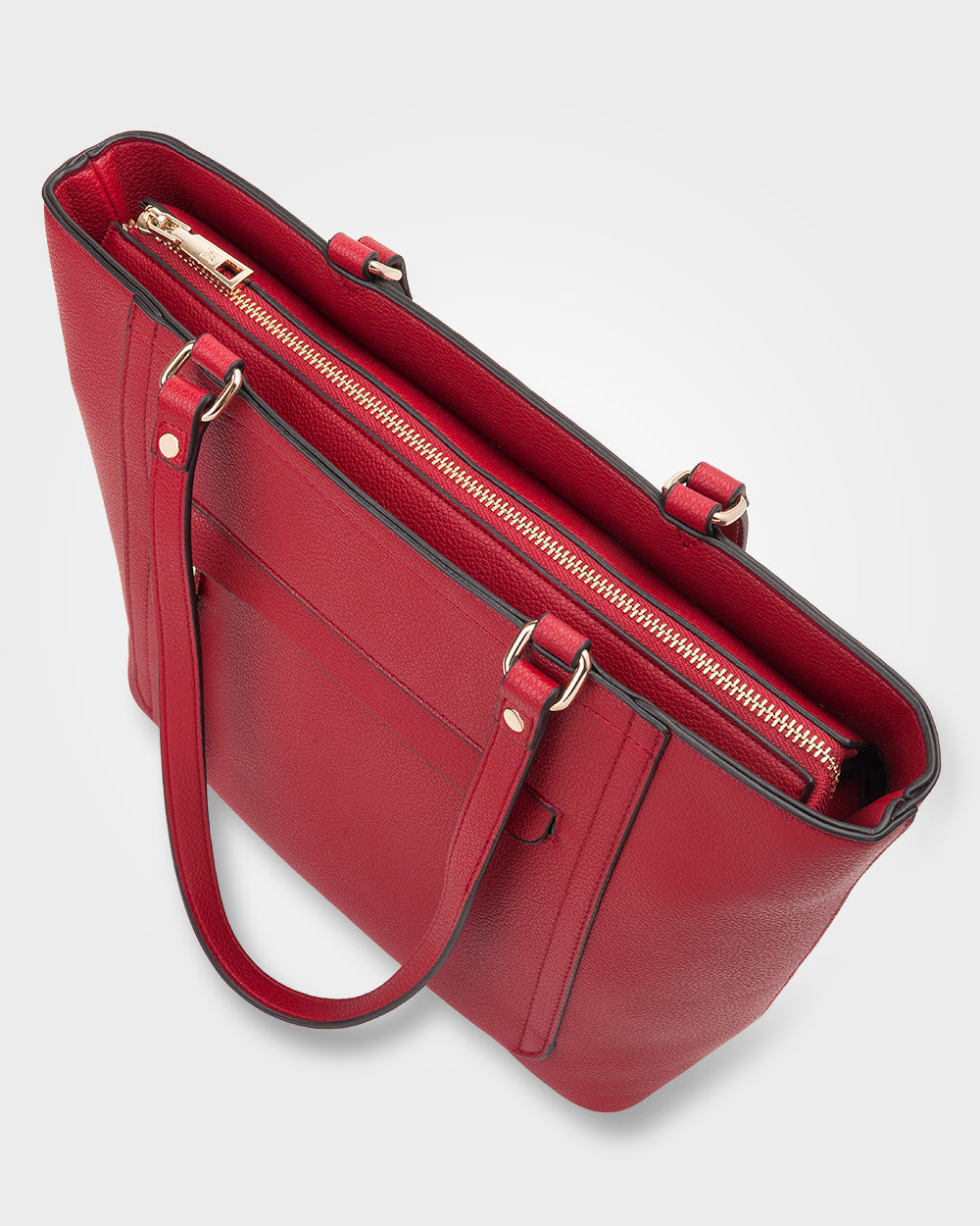 Roxanne Medium Tote With Front Zip Pocket-PEROZ Accessories