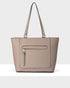 Roxanne Medium Tote With Front Zip Pocket-Handbags-PEROZ Accessories