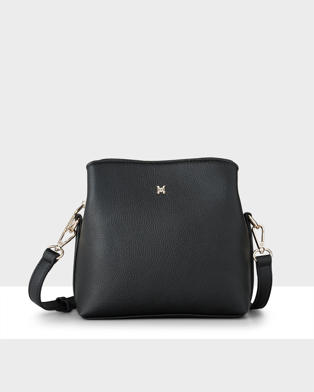 Danni Small 3 Compartment Bucket Crossbody Bag-Handbags-PEROZ Accessories