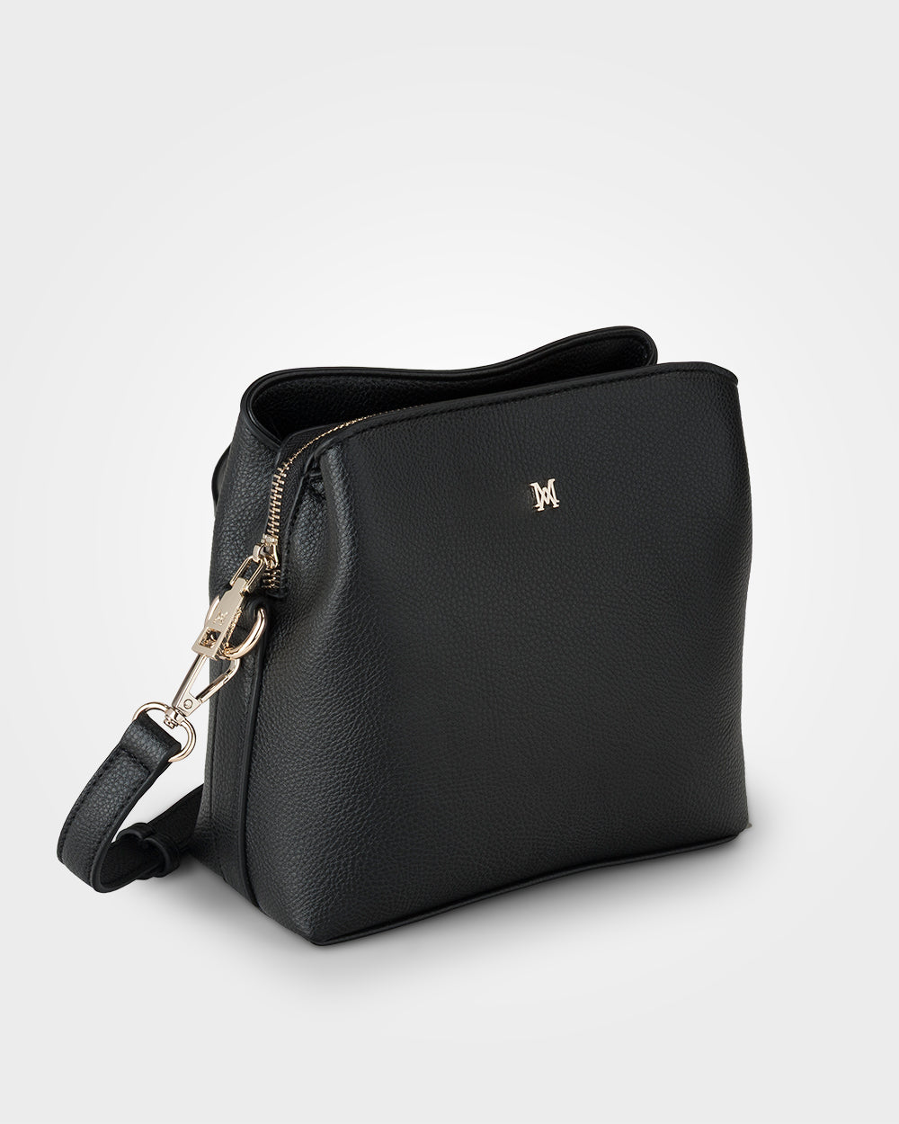 Danni Small 3 Compartment Bucket Crossbody Bag-Handbags-PEROZ Accessories