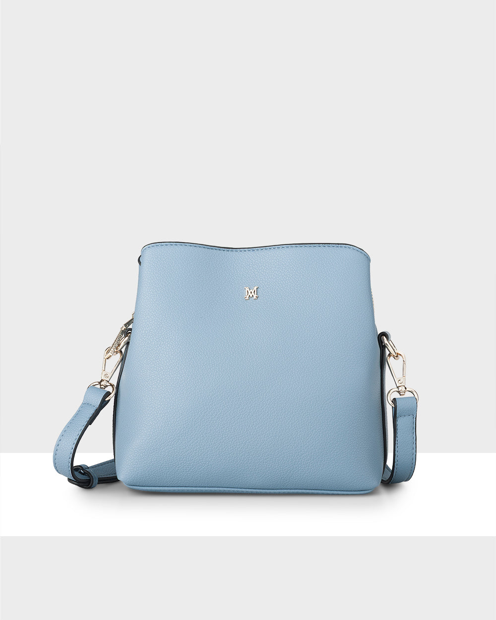 Danni Small 3 Compartment Bucket Crossbody Bag-Handbags-PEROZ Accessories