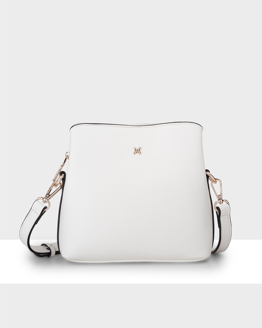 Danni Small 3 Compartment Bucket Crossbody Bag-Handbags-PEROZ Accessories