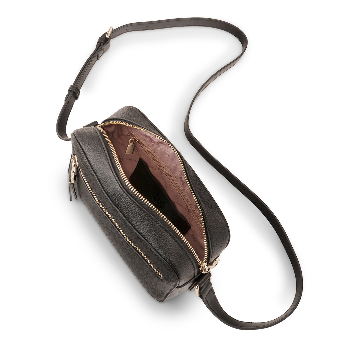 Nina Zip Front Cameral Crossbody Bag-Handbags-PEROZ Accessories