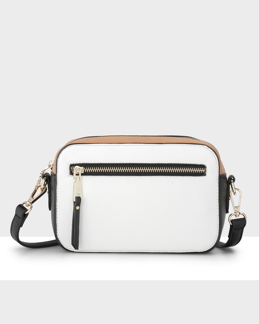 Nina Zip Front Cameral Crossbody Bag-Handbags-PEROZ Accessories