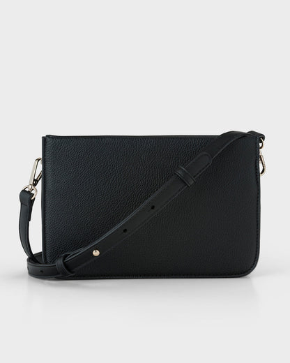Lucinda Zip Top Convertible Chain &amp; Crossbody Bag-Handbags-PEROZ Accessories