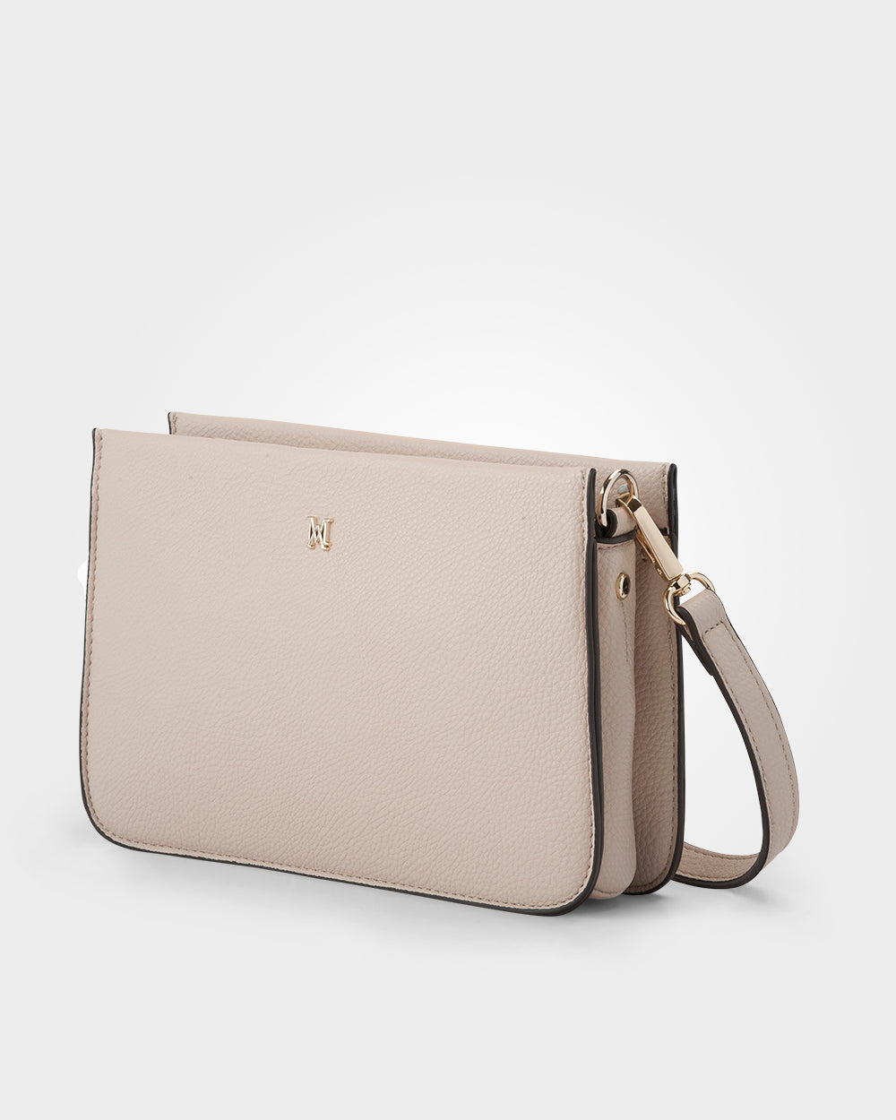 Lucinda Zip Top 3 Compartment Crossbody Bag-Handbags-PEROZ Accessories