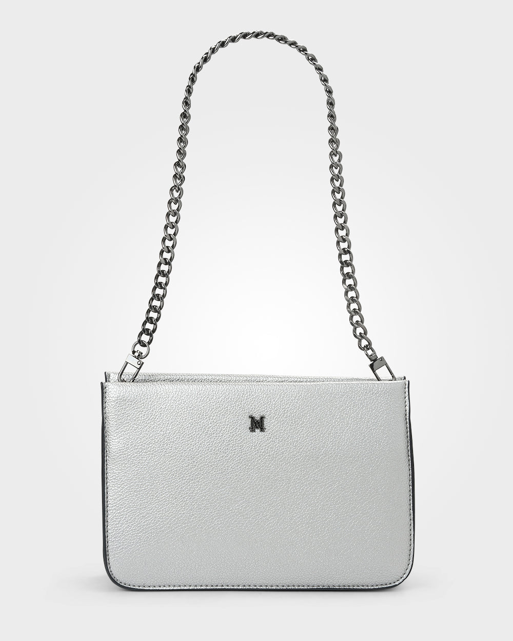 Lucinda Zip Top Convertible Chain &amp; Crossbody Bag-Handbags-PEROZ Accessories