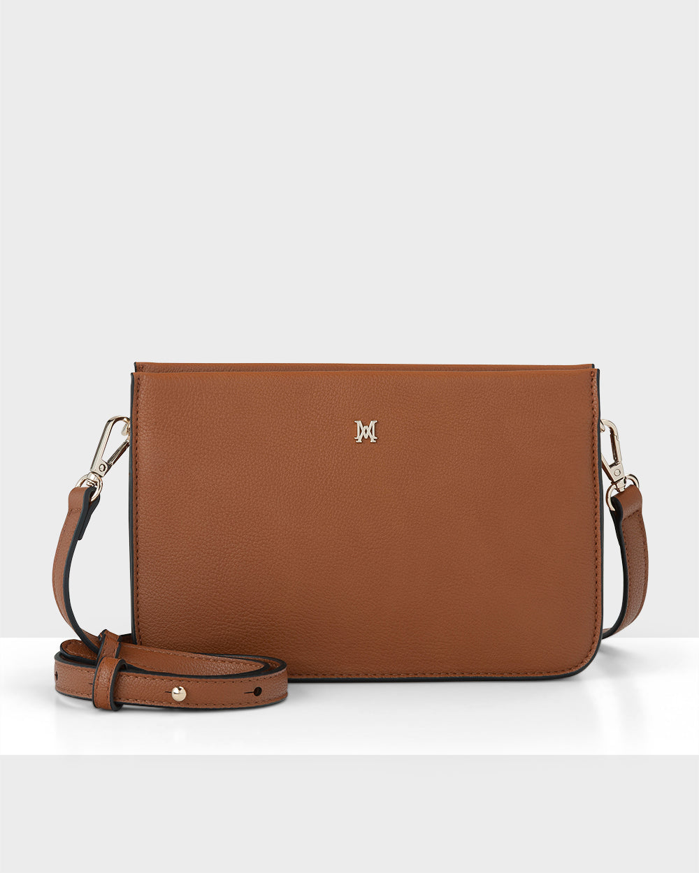 Lucinda Zip Top 3 Compartment Crossbody Bag-Handbags-PEROZ Accessories