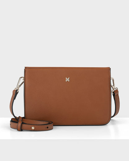 Lucinda Zip Top Convertible Chain &amp; Crossbody Bag-Handbags-PEROZ Accessories