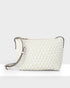 Leah Weave Small Zip Top Crossbody Bag-Handbags-PEROZ Accessories