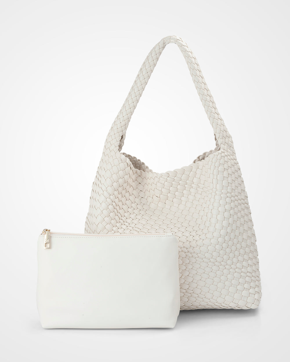 Lydia Weave Large Hobo-Handbags-PEROZ Accessories