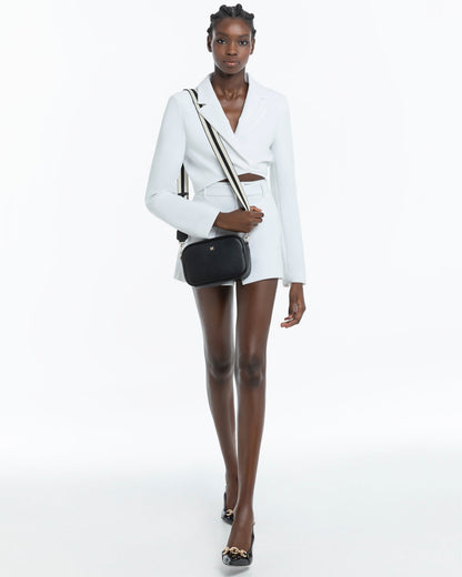 Monica Camera Crossbody Bag + Stripe Bag Strap-PEROZ Accessories