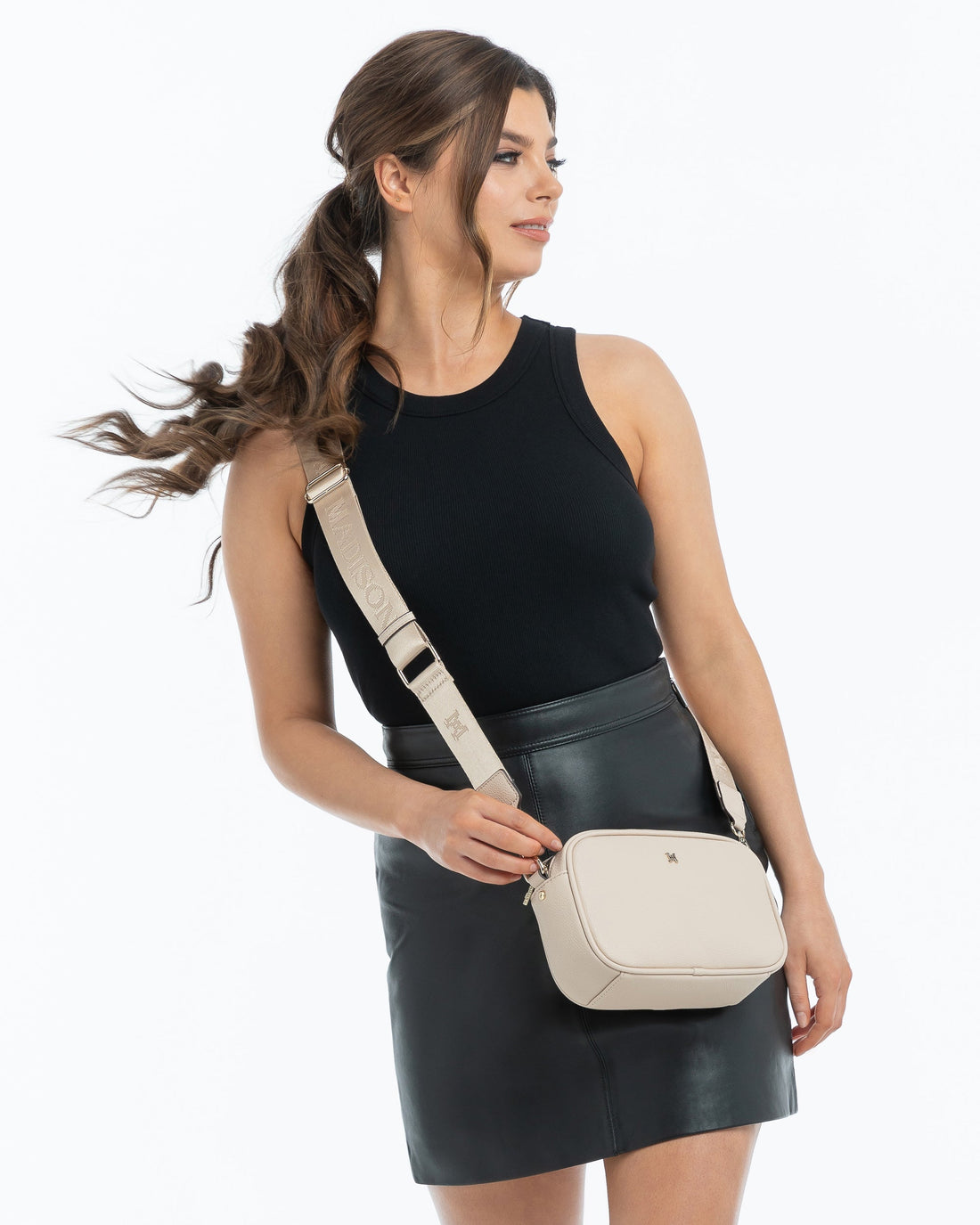 Monica Chain &quot;Wear It 3 Ways&quot; Handbag &amp; Bag Straps Giftbox-PEROZ Accessories
