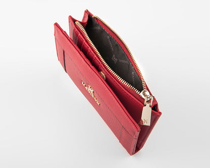 Lexi Medium Bi-Fold Zip Wallet-PEROZ Accessories