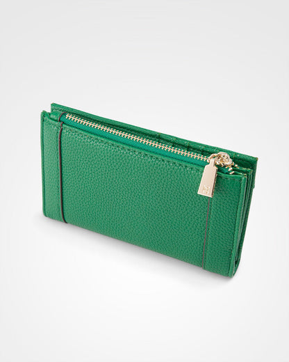 Lexi Medium Bi-Fold Zip Wallet-PEROZ Accessories