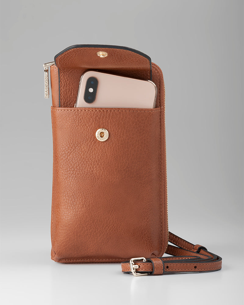 Hallie Phone Wallet &amp; Crossbody Bag-PEROZ Accessories