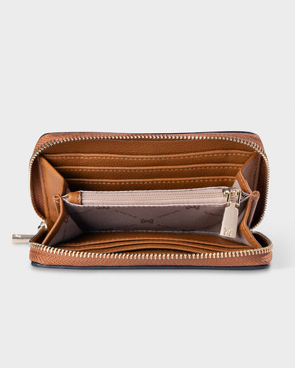 Miley Medium Ziparound Wallet-Wallets-PEROZ Accessories