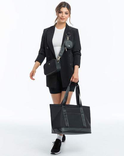 Nylon X-Large Shopper Tote-PEROZ Accessories