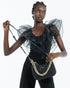 Olivia Crescent Crossbody With Chain + Large O-Chain Strap-PEROZ Accessories
