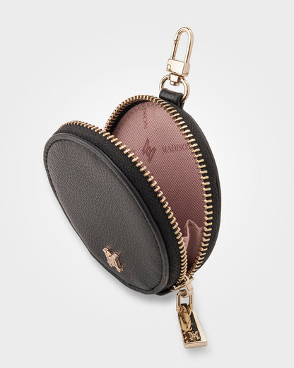 Circle Coin Purse Charm-Wallets-PEROZ Accessories