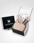 Monica Stripe "Wear It 3 Ways" Handbag & Bag Straps Giftbox-PEROZ Accessories
