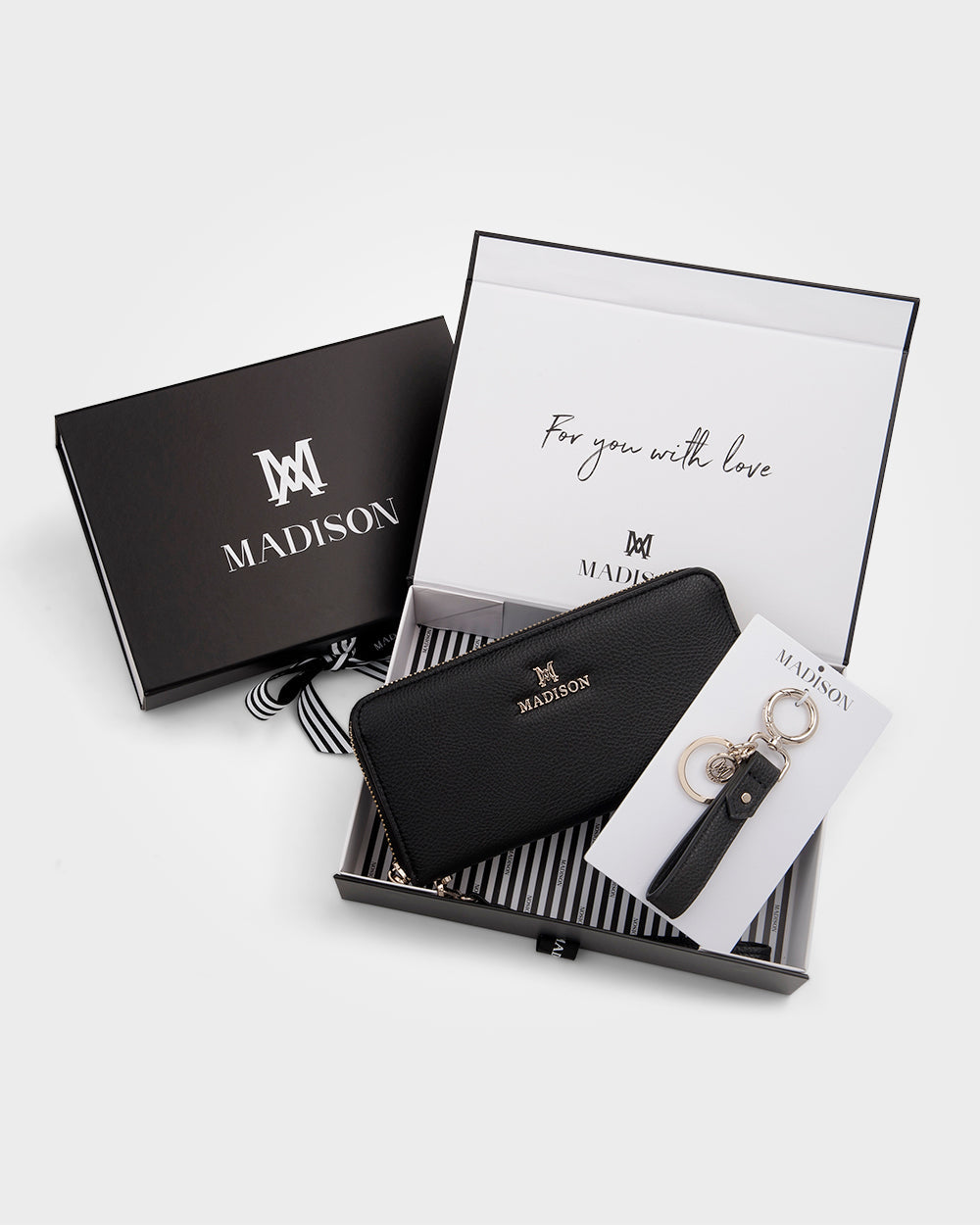 Keychain &amp; Large Wallet Giftbox-Gift-PEROZ Accessories