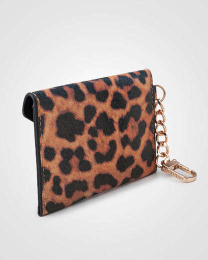 Amber Envelope Card Case With Chain Clip-Wallets-PEROZ Accessories