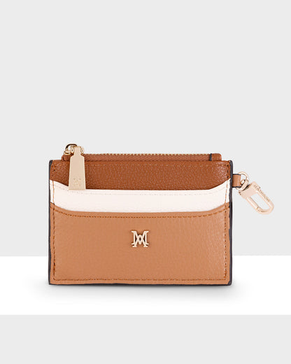 Hannah Zip Card Case Zip Purse-Wallets-PEROZ Accessories