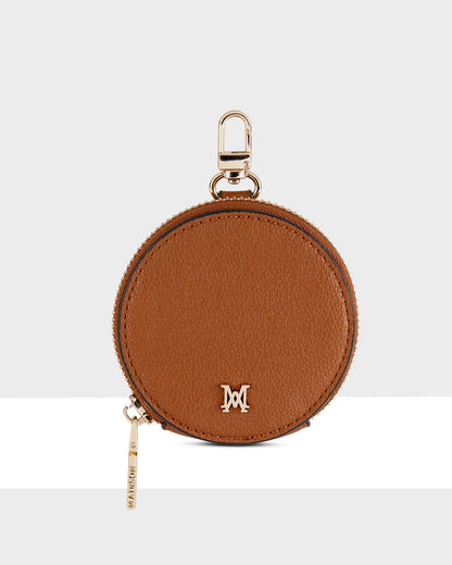 Circle Coin Purse Charm-Wallets-PEROZ Accessories