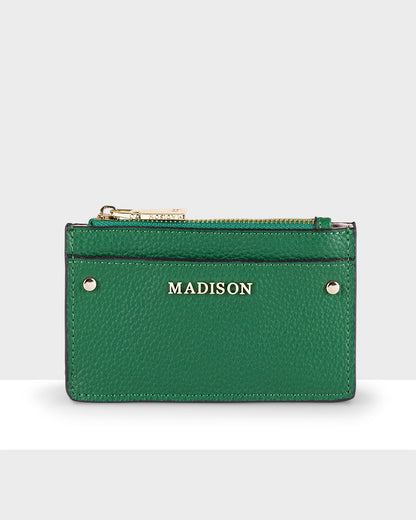 Vanessa Small Zip Purse Card-Holder-Card Holders-PEROZ Accessories