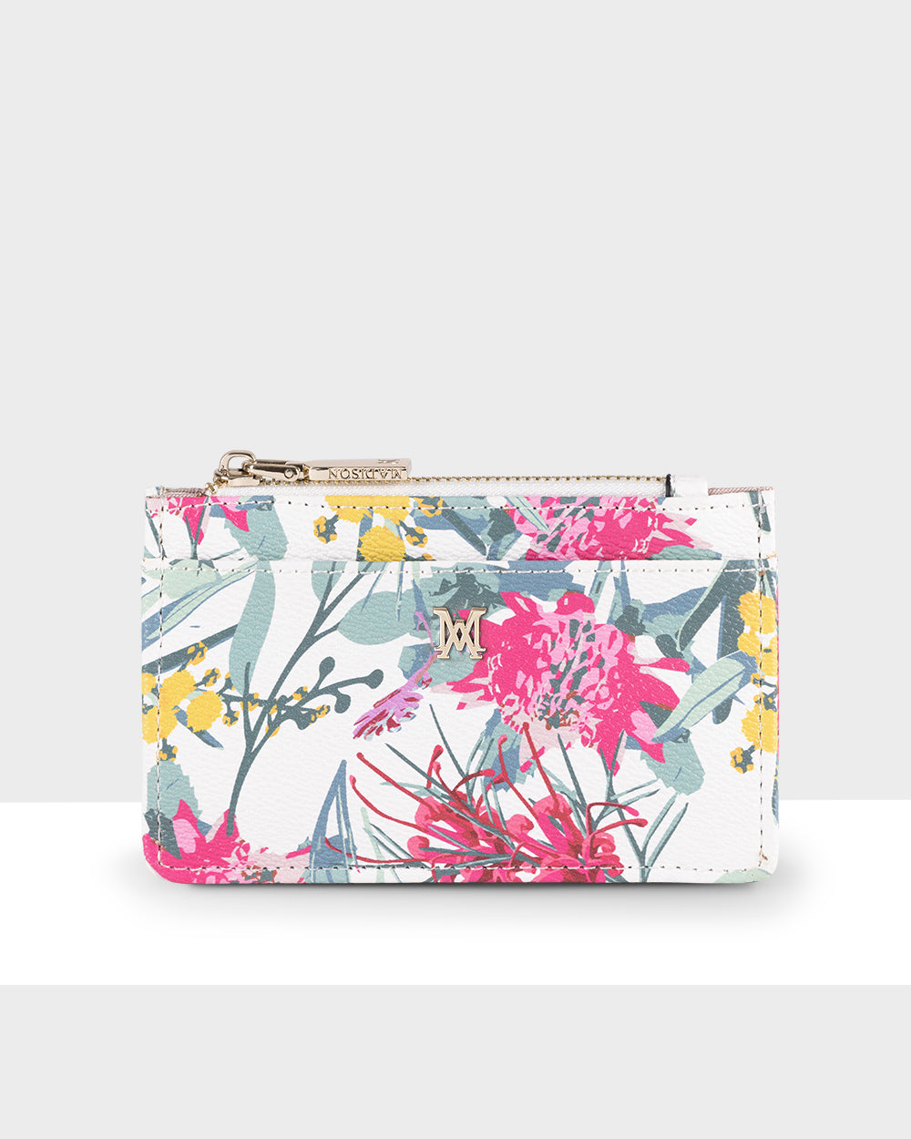 Vanessa Small Zip Purse Card-Holder-Wallets-PEROZ Accessories