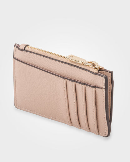Vanessa Small Zip Purse Card-Holder-Wallets-PEROZ Accessories
