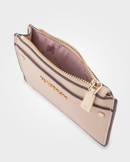 Vanessa Small Zip Purse Card-Holder-Wallets-PEROZ Accessories