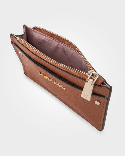 Vanessa Small Zip Purse Card-Holder-Card Holders-PEROZ Accessories