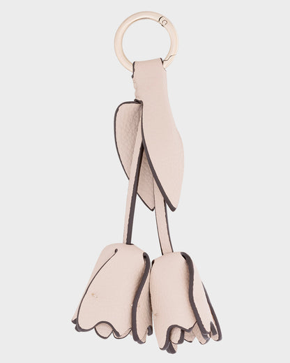 Flower &amp; Leaf Bag Charm-Accessories-PEROZ Accessories