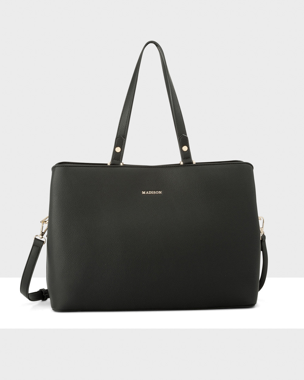 Kate Laptop Tote Work Bag With Crossbody Strap-PEROZ Accessories