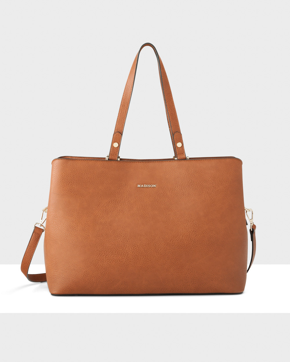 Kate Laptop Tote Work Bag With Crossbody Strap-PEROZ Accessories