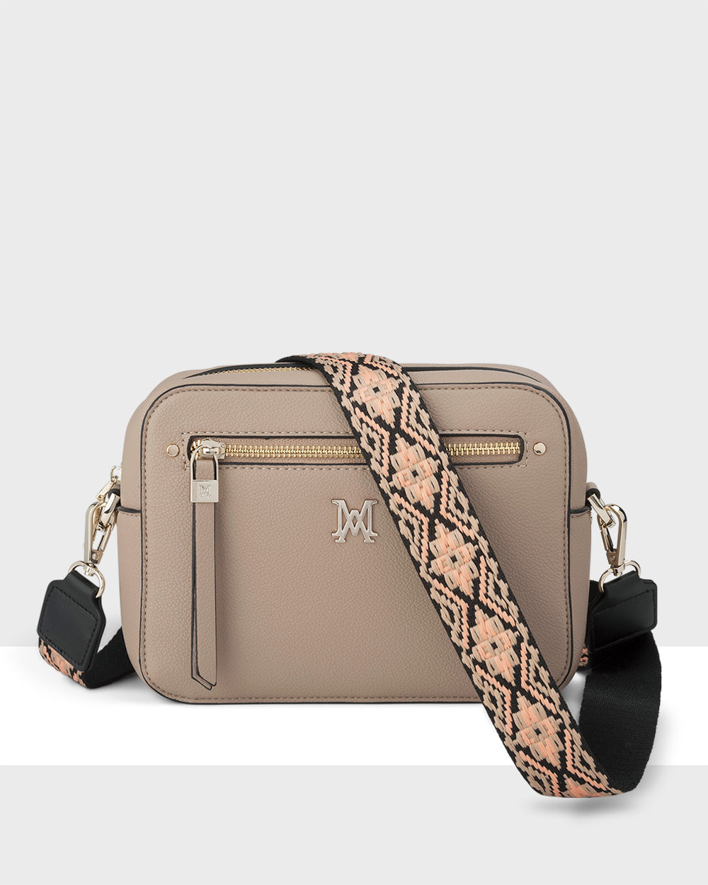 Molly Camera Crossbody Bag + Aztec Bag Strap-PEROZ Accessories