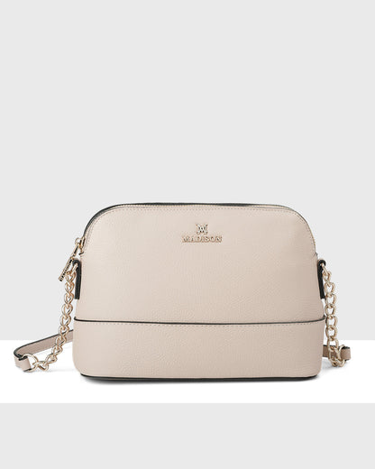 Salli Curve Zip Top Crossbody Bag-PEROZ Accessories